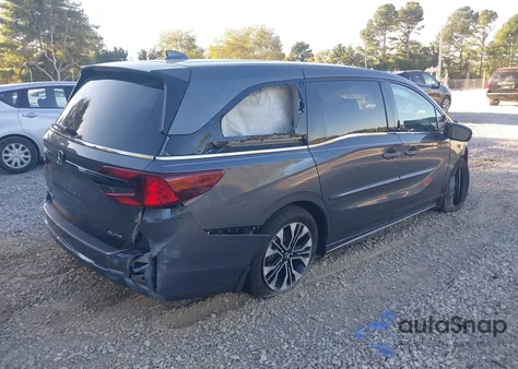 2025 Honda Odyssey Elite from USA, damaged, VIN 5FNRL6H99SB038609
